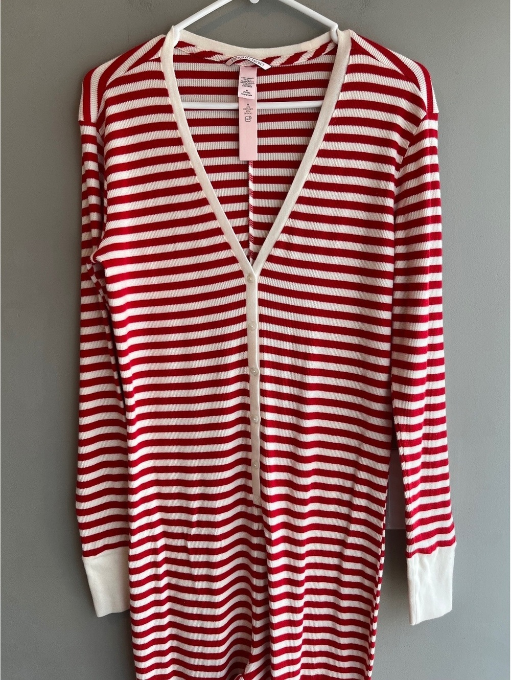 Victoria’s Secret NWT Red White Striped Holiday Holiday - Picture 2 of 10